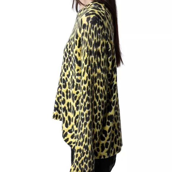 Zadig & Voltaire NWT
Markus Cashmere Leopard Print Sweater - Picture 4 of 6
